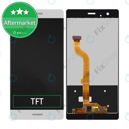 Huawei P9 - LCD Display + Touchscreen Front Glas (White) TFT