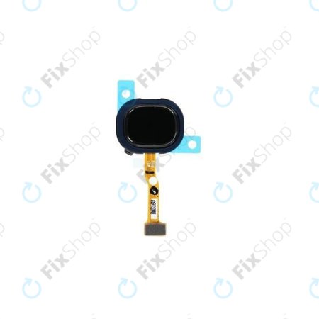 Samsung Galaxy M21 M215F - Fingerabdrucksensor + Flex Kabel (Raven Black) - GH96-13467A Genuine Service Pack