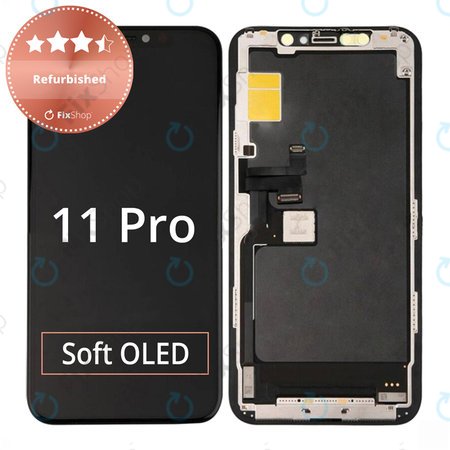 Apple iPhone 11 Pro - LCD Display + Touchscreen Front Glas + Rahmen Refurbished