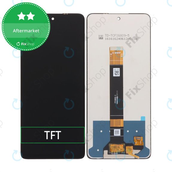 TCL 40 NxtPaper T612B - LCD Display + Touchscreen Front Glas TFT