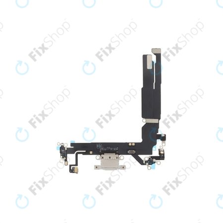 Apple iPhone 16 - Ladestecker Ladebuchse + Flex Kabel (White)