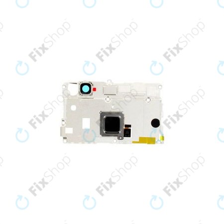 Huawei P9 Lite - Mittlere Abdeckung + Fingerabdrucksensor (Black) - 02350TMR Genuine Service Pack