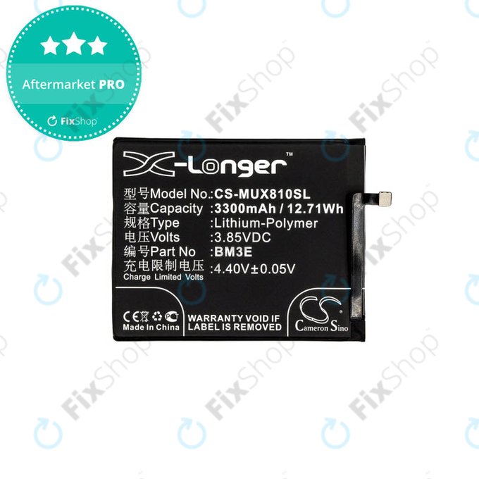Xiaomi Mi 8 - Akku Batterie BM3E 3300mAh HQ