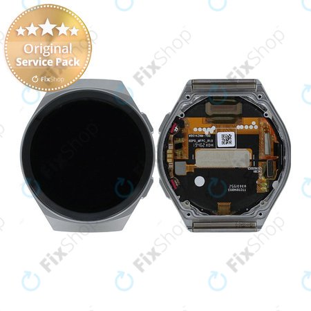 Huawei Watch GT2e Hector-B19R - LCD Display + Touchscreen front Glas + Rahmen (Mint Green) - 02353MSM