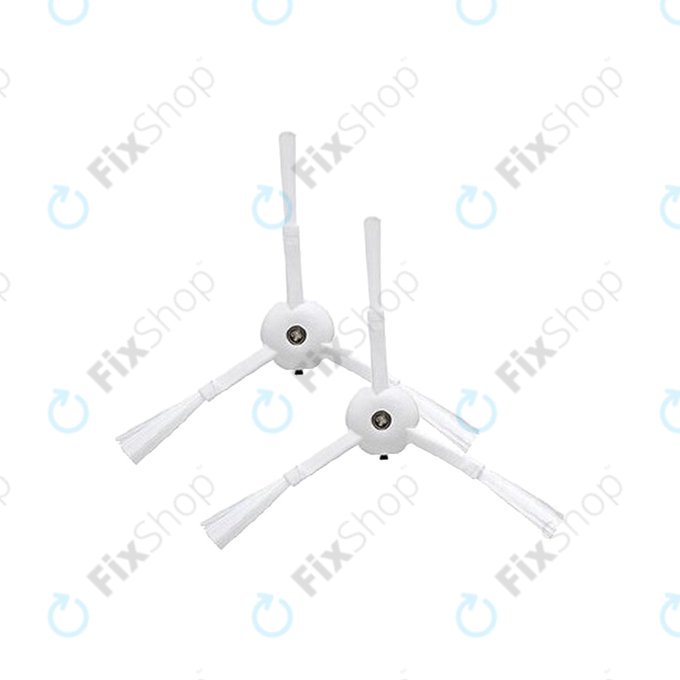 Xiaomi Mi Robot Vacuum Mop-series, Roborock-series, Xiaowa-series - Seitenbürste (Weiß) - 2Stk.