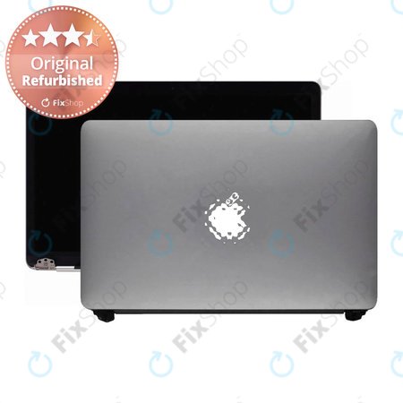 Apple MacBook Pro 13" A1989 (2018 - 2019) - LCD Display + Frontglas + Abdeckung (Space Gray) Original Refurbished