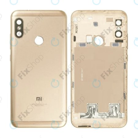 Xiaomi Mi A2 Lite - Akkudeckel (Gold) - 560220049033 Genuine Service Pack