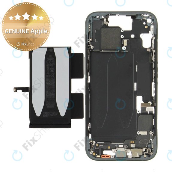 Mittelrahmen mit Batterie für iPhone 15 | Black | ZD076-00669 | Genuine Apple