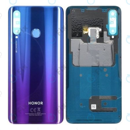 Huawei Honor 20 Lite - Akkudeckel + Fingerprint Sensor (Phantom Blue) - 02352QNB, 02352QNT Genuine Service Pack