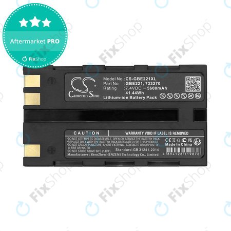 Akku batterie für Geomax Stonex R6, Zoom 35, 5600mAh, Li-Ion, 7.4V, ZBA200, HQ