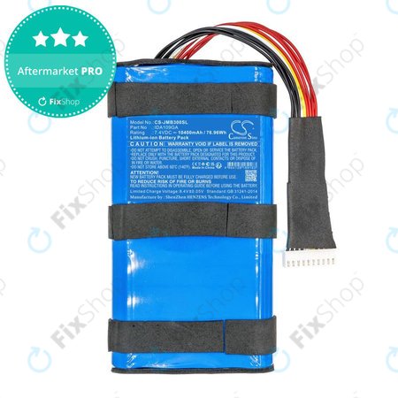 Akku batterie für JBL Boombox 3, 10400mAh, Li-Ion, 7.4V, IDA109GA, HQ