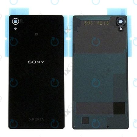 Sony Xperia Z3 Plus E6553 - Akkudeckel (Black) - 1289-0798 Genuine Service Pack