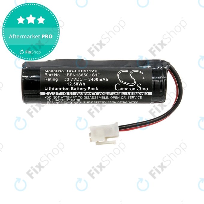 Leifheit Dry&Clean 51000, 51002, 51113, 51114 - Akku Batterie BFN18650 1S1P Li-Ion 3.7V 3400mAh HQ