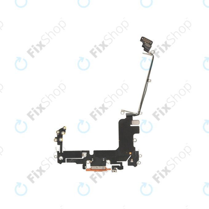 Apple iPhone 17 Pro - Ladestecker Ladebuchse + Flex Kabel (Orange)