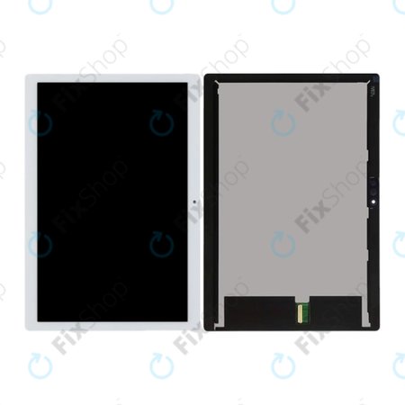 Lenovo Tab M10 TB-X605FC, TB-X605LC - LCD Display + Touchscreen Front Glas (White) TFT