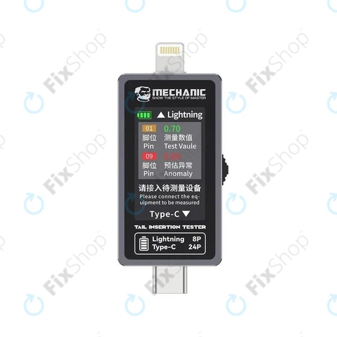 Mechanic T-824 - Ladeanschluss-Tester