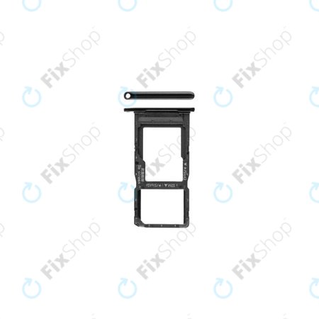 Huawei P Smart 2019 - SIM Steckplatz Slot (Midnight Black) - 51661MCC, 51661MCF Genuine Service Pack