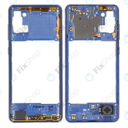 Samsung Galaxy A31 A315F - Mittlerer Rahmen (Prism Crush Blue) - GH98-45428D Genuine Service Pack