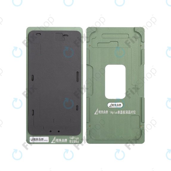 XHZC - Laminier-Ausrichtungsform ohne Blendenrahmen für Apple iPhone 14 Plus