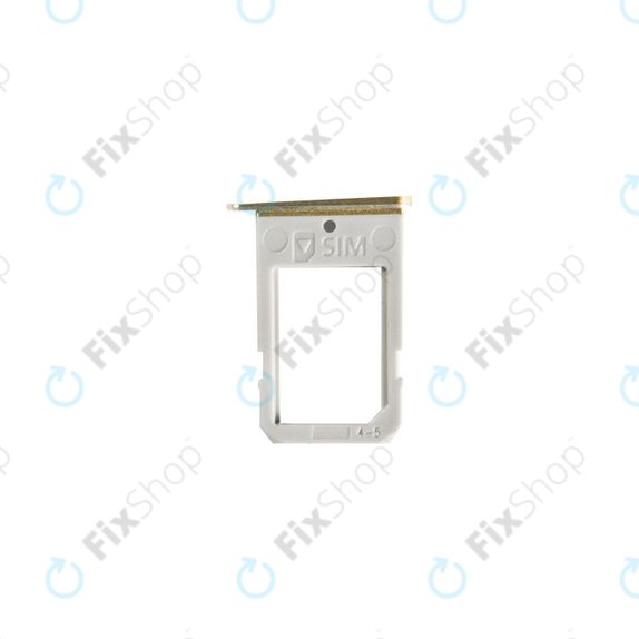 Samsung Galaxy S6 Edge G925F - SIM Steckplatz Slot (Gold Platinum) - GH98-35872C Genuine Service Pack