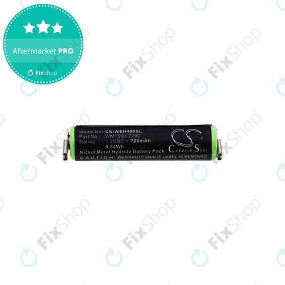 Batterie für Wella Bella, Chromini, Super, Contura HS61, 700mAh, Ni-MH, 1.2V, WM1590-7290, HQ