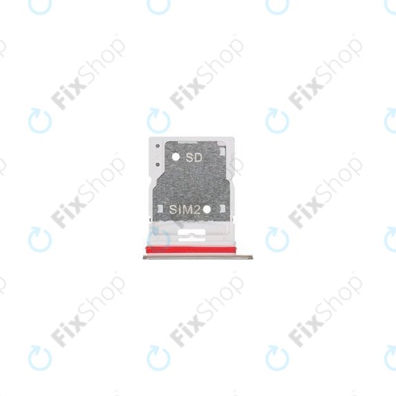 Xiaomi Redmi Note 11 Pro 4G 2201116TG 2201116TI - SIM / SD Steckplatz Slot (Polar White) - 48200000G67D Genuine Service Pack