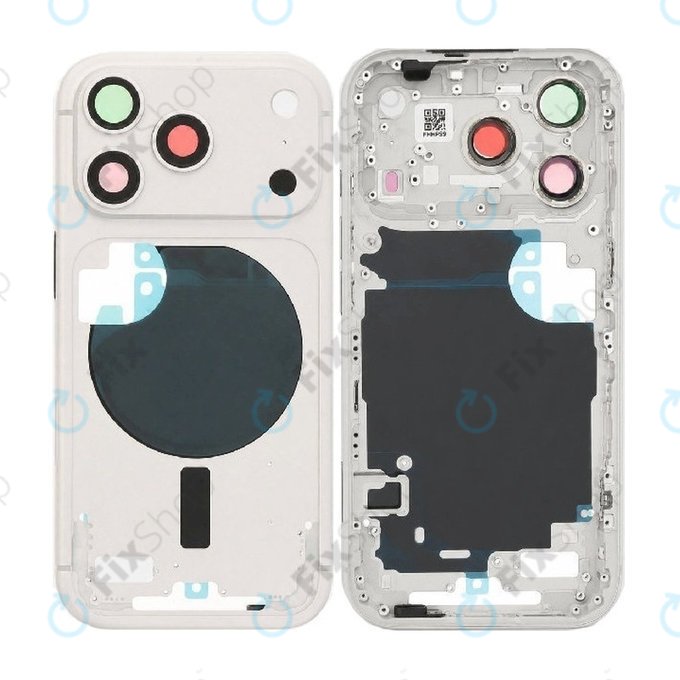 Rückgehäuse für iPhone 17 Pro, Silver