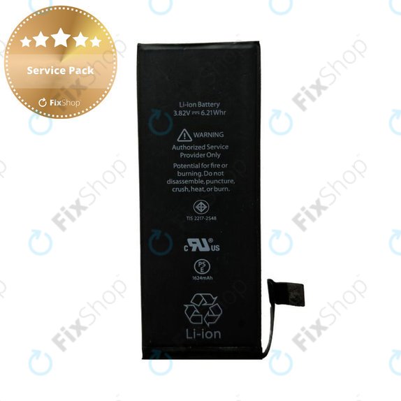 Akku Batterie für iPhone SE, 1624mAh, Service Pack