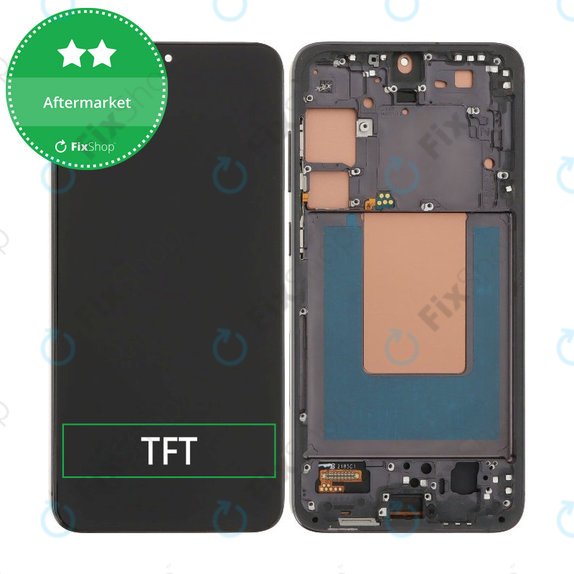 Samsung Galaxy S24 Plus S926B - LCD Display + Touchscreen Front Glas + Rahmen (Onyx Black) TFT
