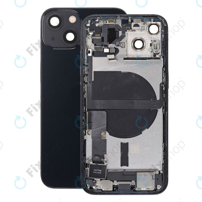 Apple iPhone 13 - Backcover mit Kleinteilen (Midnight)