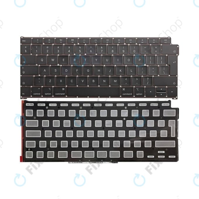 Apple MacBook Air 13" A1932 (2018 - 2019) - Tastatur + Hintergrundbeleuchtung UK/EU
