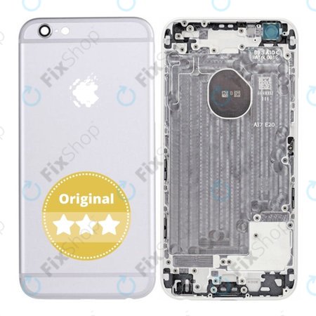 Apple iPhone 6 - Backcover (Silber) Original