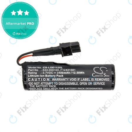 Batterie für Logitech UE Ultimate, UE MegaBoom 2, UE Kora Boom, Ears Boom 2, 3400mAh, Li-Ion, 3.7V, 533-000104, HQ