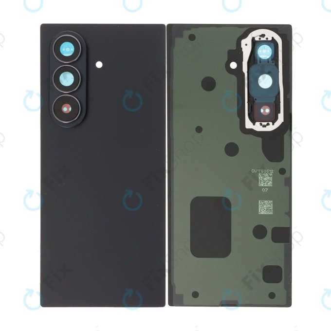 Samsung Galaxy Z Fold 7 F966B - Akkudeckel Komplett (Jetblack)