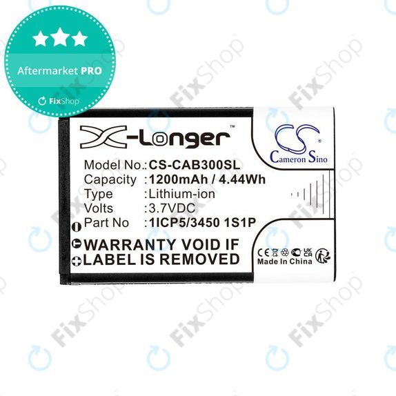 Akku batterie für Cat B30, 1200mAh, Li-Ion, 3.7V, 1ICP5/3450 1S1P, HQ