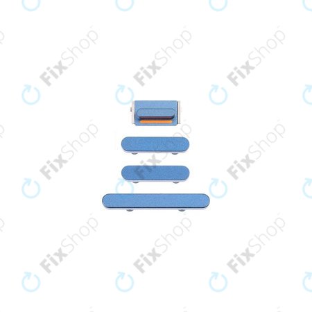 Apple iPhone 13, 13 Mini - Seitentasten (Blue)