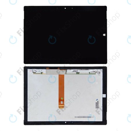 Microsoft Surface 3 - LCD Display + Touchscreen Front Glas (Black) TFT