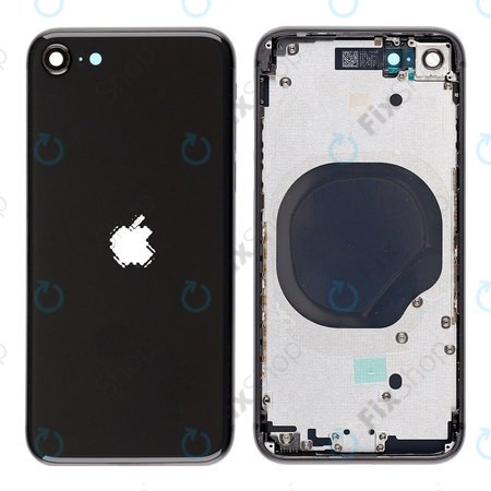 Apple iPhone SE (2nd Gen 2020) - Backcover (Black)