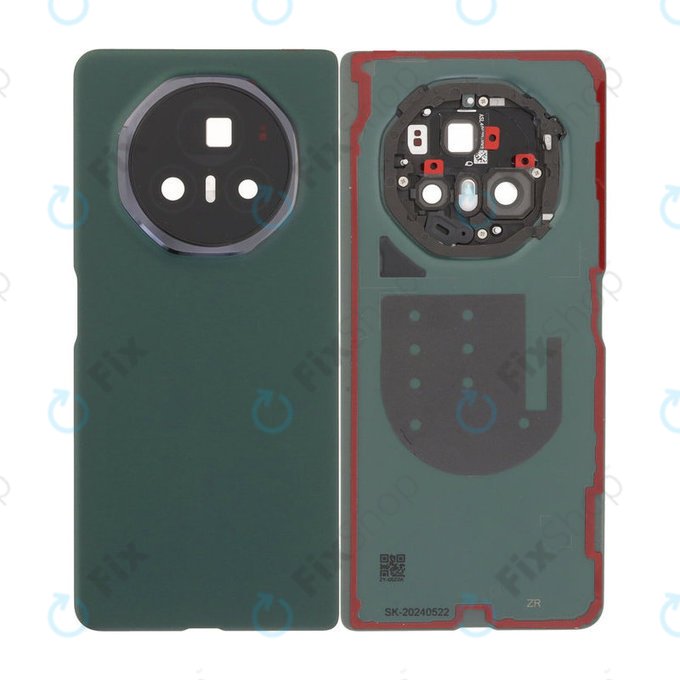 Honor Magic V3 - Akkudeckel Komplett (Tundra Green)