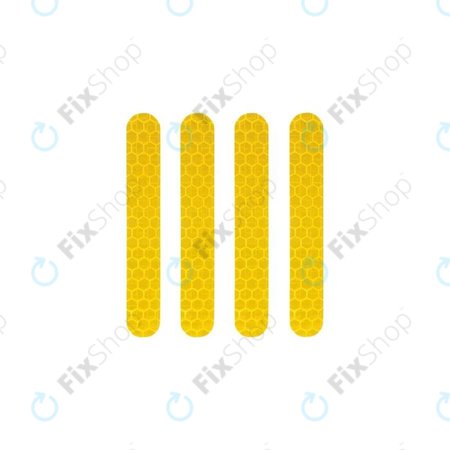 Ninebot Segway Max G30 - Reflektierende Streifen Set (Yellow)