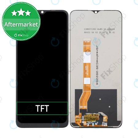 Oppo A17 - LCD Display + Touchscreen Front Glas TFT