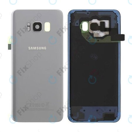 Samsung Galaxy S8 G950F - Akkudeckel (Arctic Silver) - GH82-13962B Genuine Service Pack