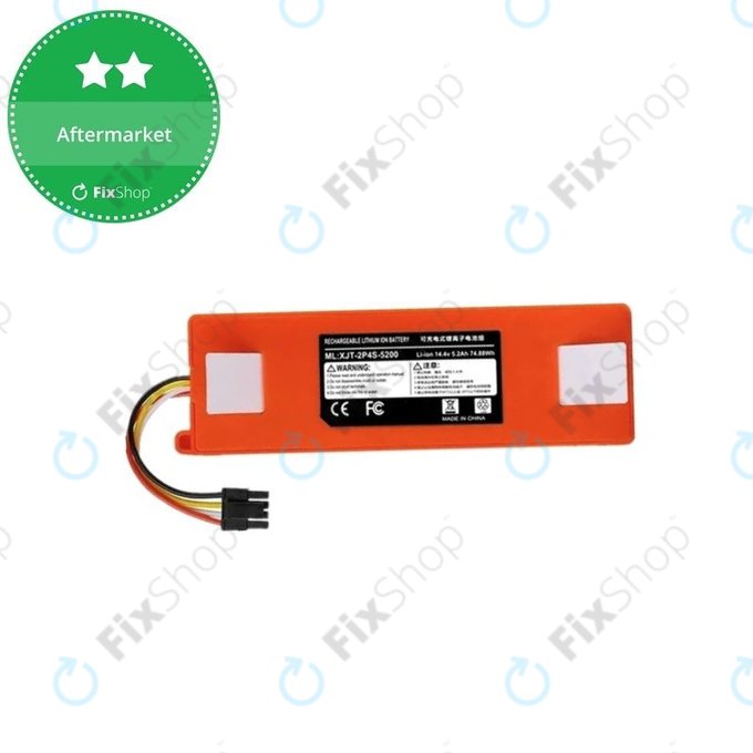 Xiaomi Roborock E-series, Q-series, S-series - Akku Batterie XJT-2P4S-5200 Li-Ion 14.4V 5200mAh