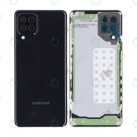 Samsung Galaxy A22 A225F - Akkudeckel (Black) - GH82-25959A, GH82-26518A Genuine Service Pack