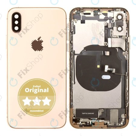 Apple iPhone XS - Backcover (Gold) Pulled