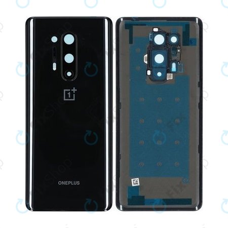 OnePlus 8 Pro - Akkudeckel (Onyx Black) - 1091100173 Genuine Service Pack