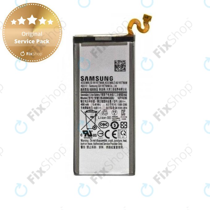 Samsung Galaxy Note 9 - Akku Batterie EB-BN965ABU 4000mAh - GH82-17562A Genuine Service Pack