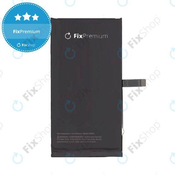 Akku Batterie für iPhone 14 Plus, 4325mAh, A2850, FixPremium