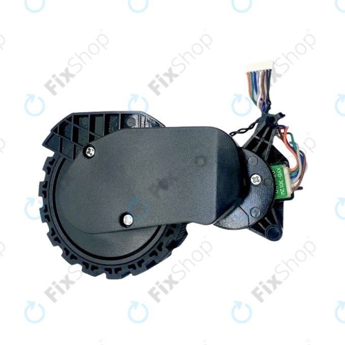 Xiaomi Robot Vacuum X20, S10, Dreame X30, X20, X10 Pro - Rad mit Motor (Rechts) (Schwarz)