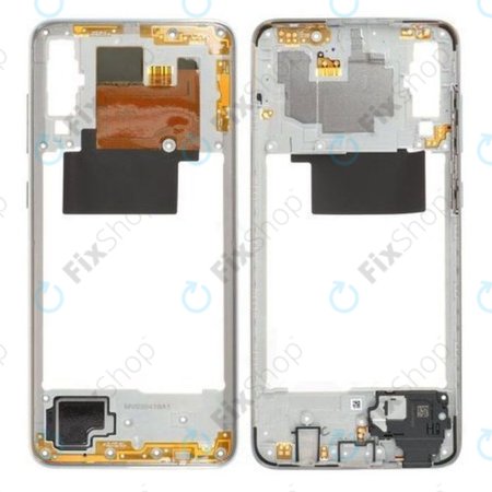 Samsung Galaxy A70 A705F - Mittlerer Rahmen (White) - GH97-23258B Genuine Service Pack